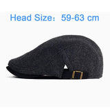 Otmar Classic Herringbone Flat Cap - Vendune.com