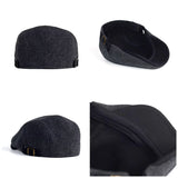 Otmar Classic Herringbone Flat Cap - Vendune.com