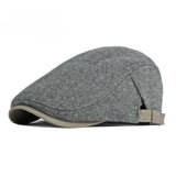 Otmar Classic Herringbone Flat Cap - Vendune.com