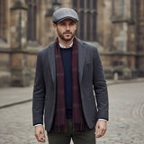 Otmar Classic Herringbone Flat Cap - Vendune.com