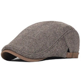 Otmar Classic Herringbone Flat Cap - Vendune.com